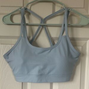 Women's Light Blue Sports Bra